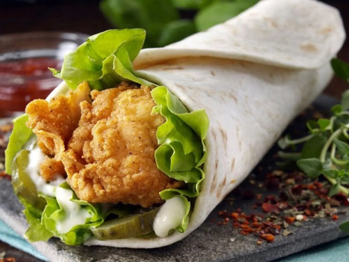 Crispy Chicken Wrap