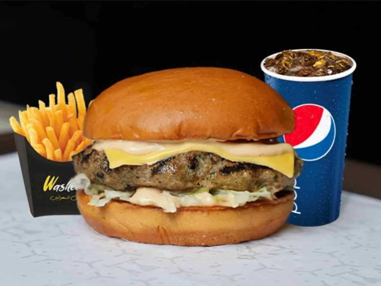 Classic Burger Beef Meal