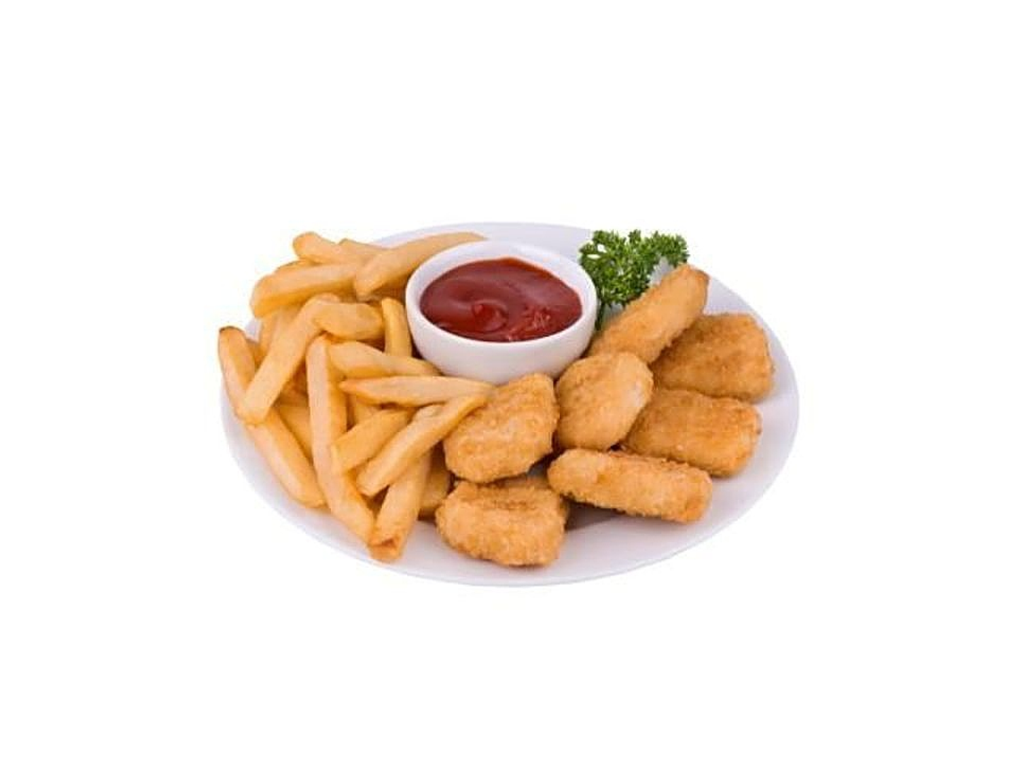 ناجتس دجاج صحن