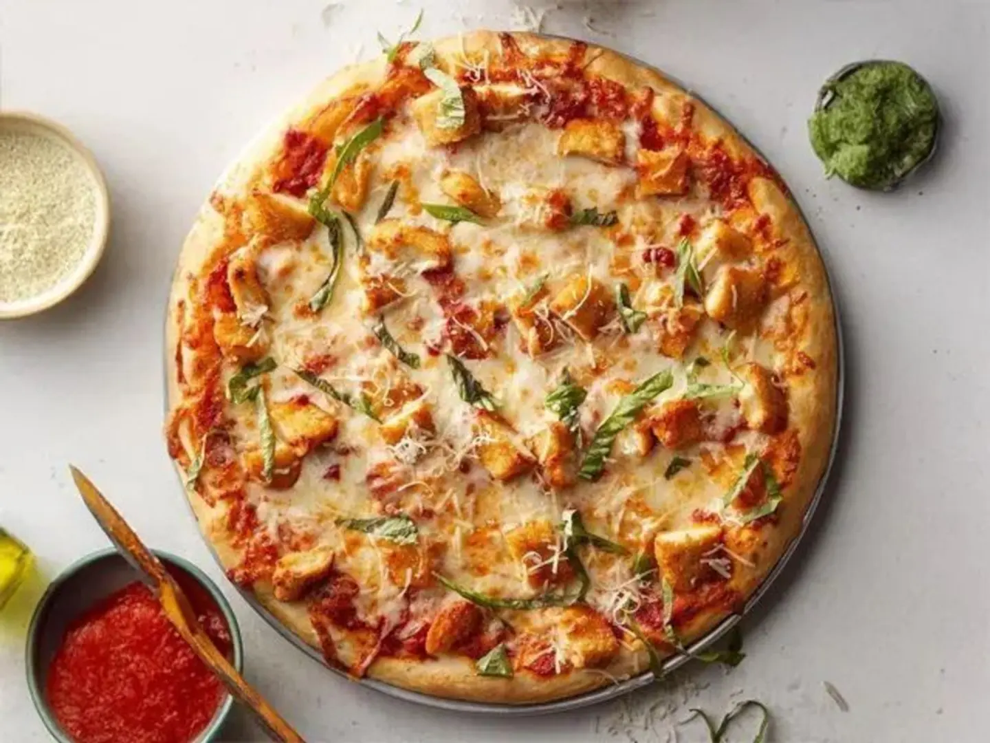 بيتزا مكسيكي صغير