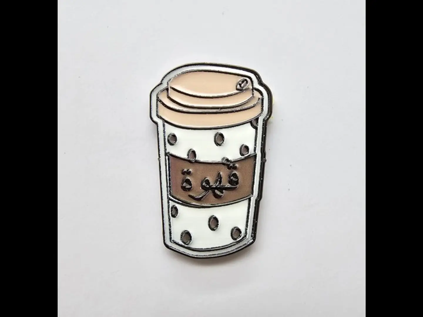 Coffee Love Metal Mobile Sticker 0314