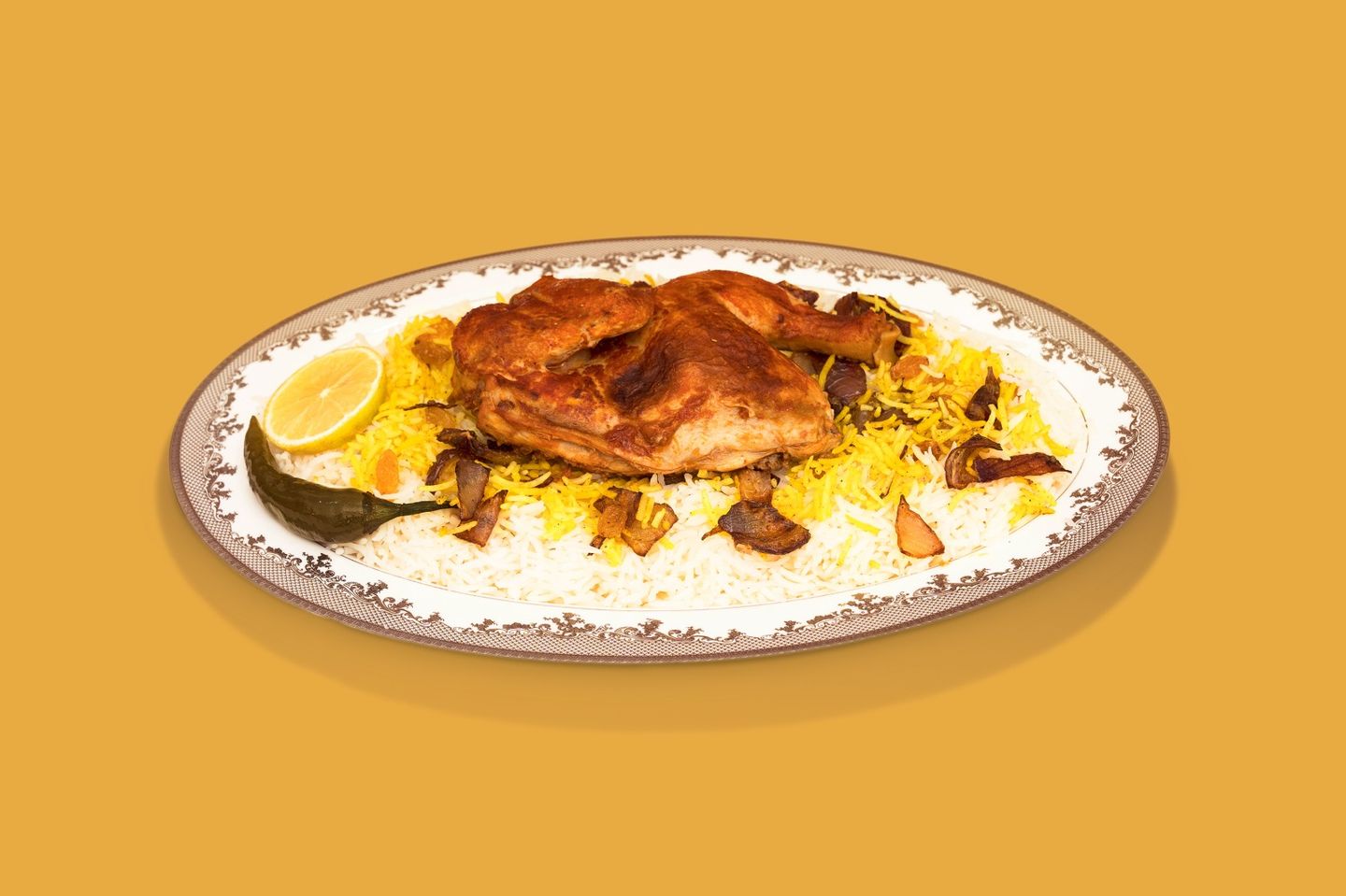 دجاج بالفرن