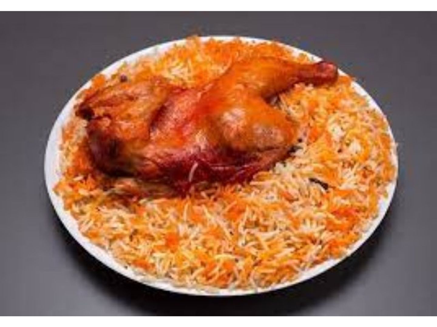 دجاج مندي - نصف دجاجة