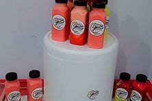 البكس المشرف العصير المثالي بكس فلين مكون من خمسه عشر جالون حجم مائتين وخمسون ملي الاصناف شمندر مكس برتقال عوار قلب كوكتيل بطيخ