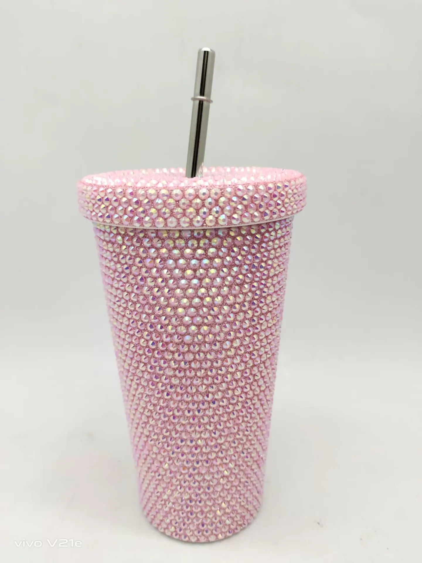 Pink Crystal Cup 0258