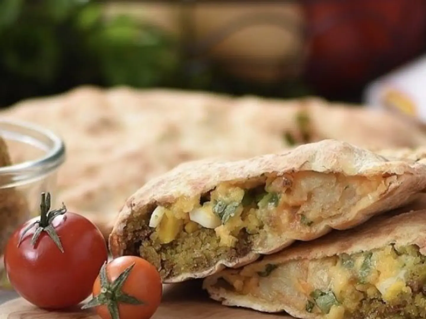 فطيرة فلافل