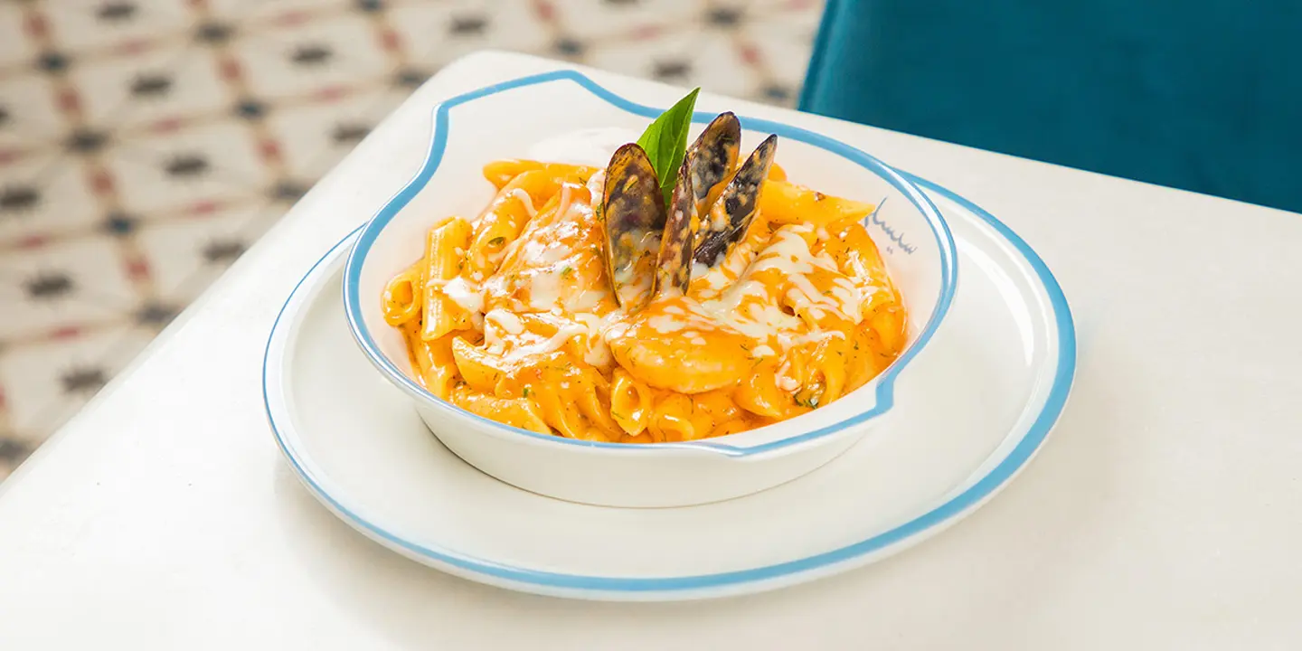 Penne Seafoo Al Forno