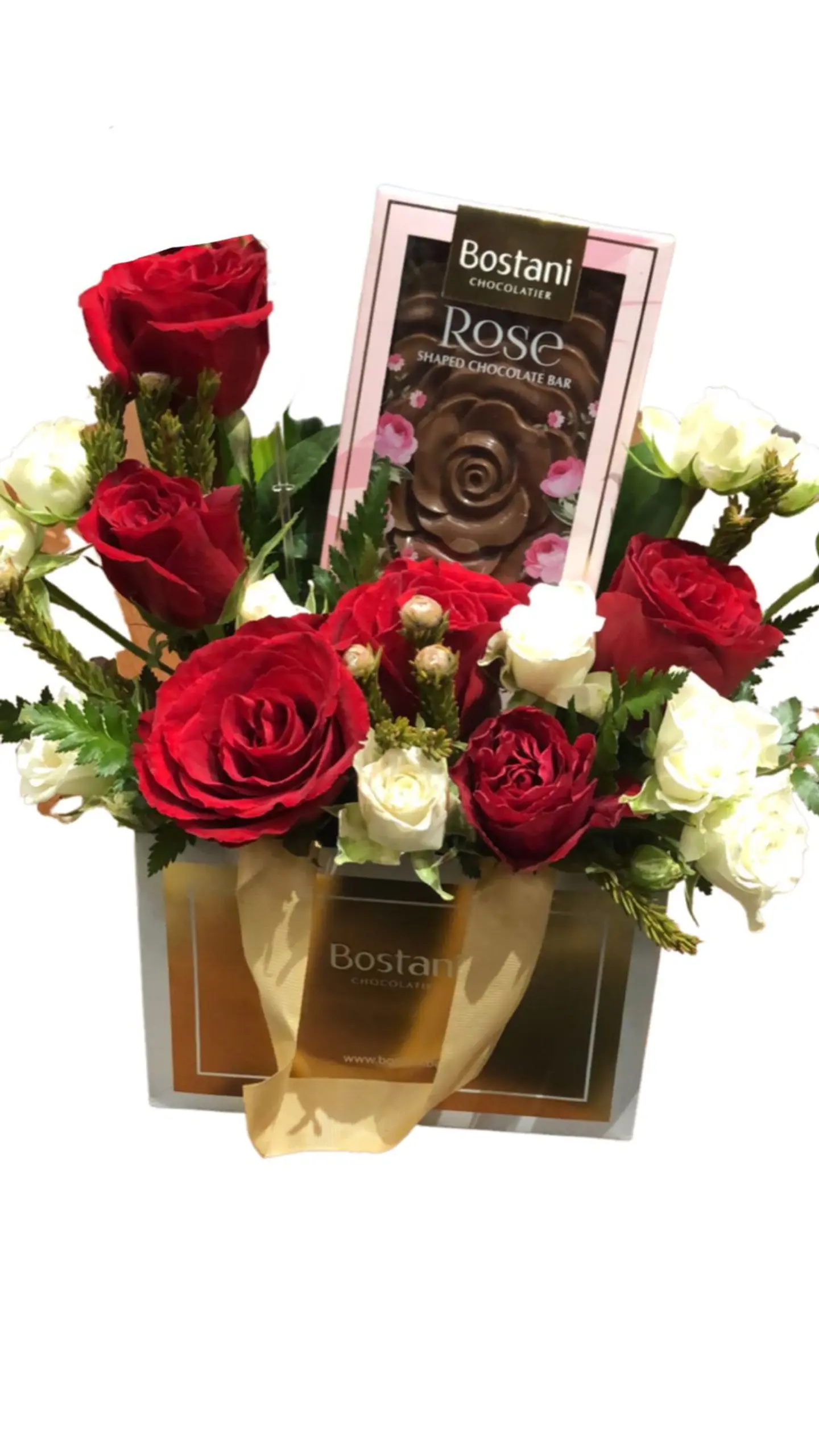 تنسيق شوكلت بستاني مع ورد