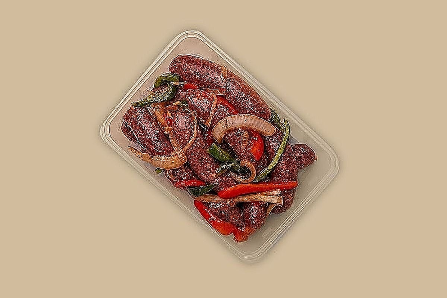 Alexandrian Sausage Marinated