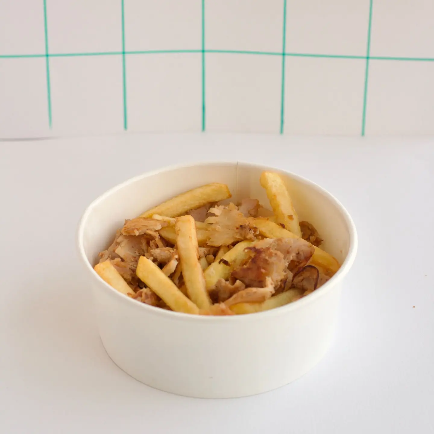 Fries Box With Chicken Shawarma