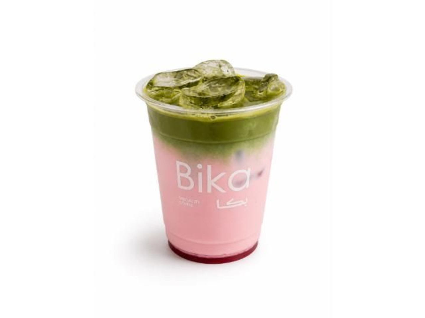 Iced Strawberry Matcha