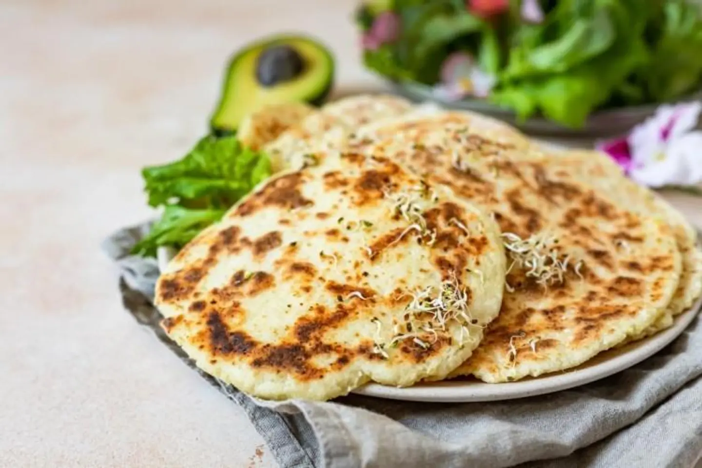 Cheese Naan Bread