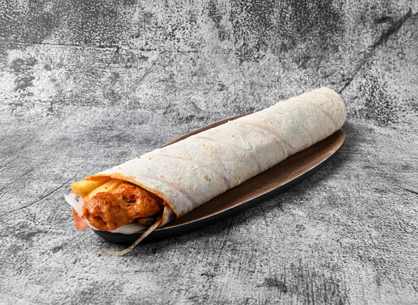 Chicken Rocket Kebab Sandwich