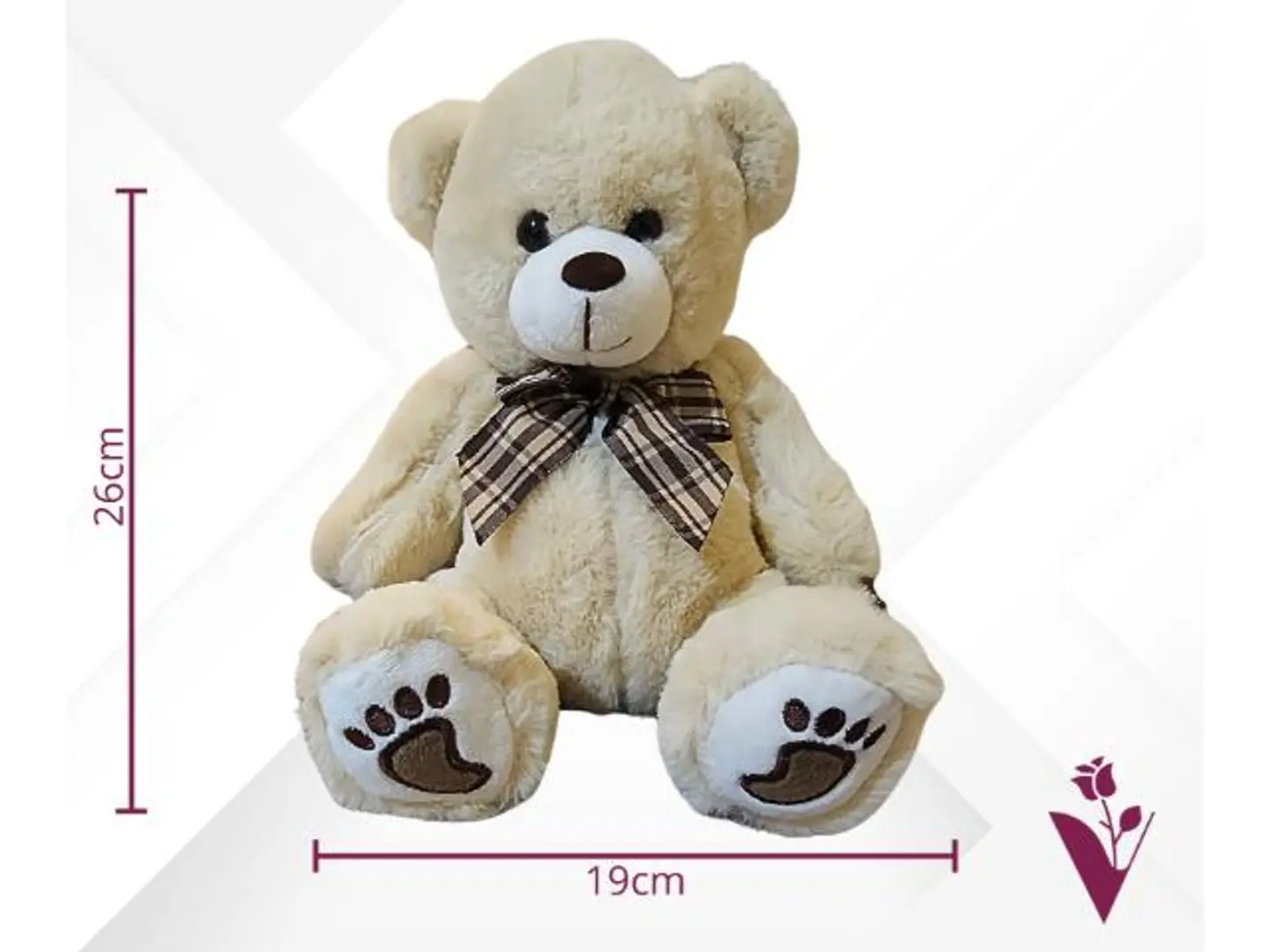 دمية دب تيري بني فاتح