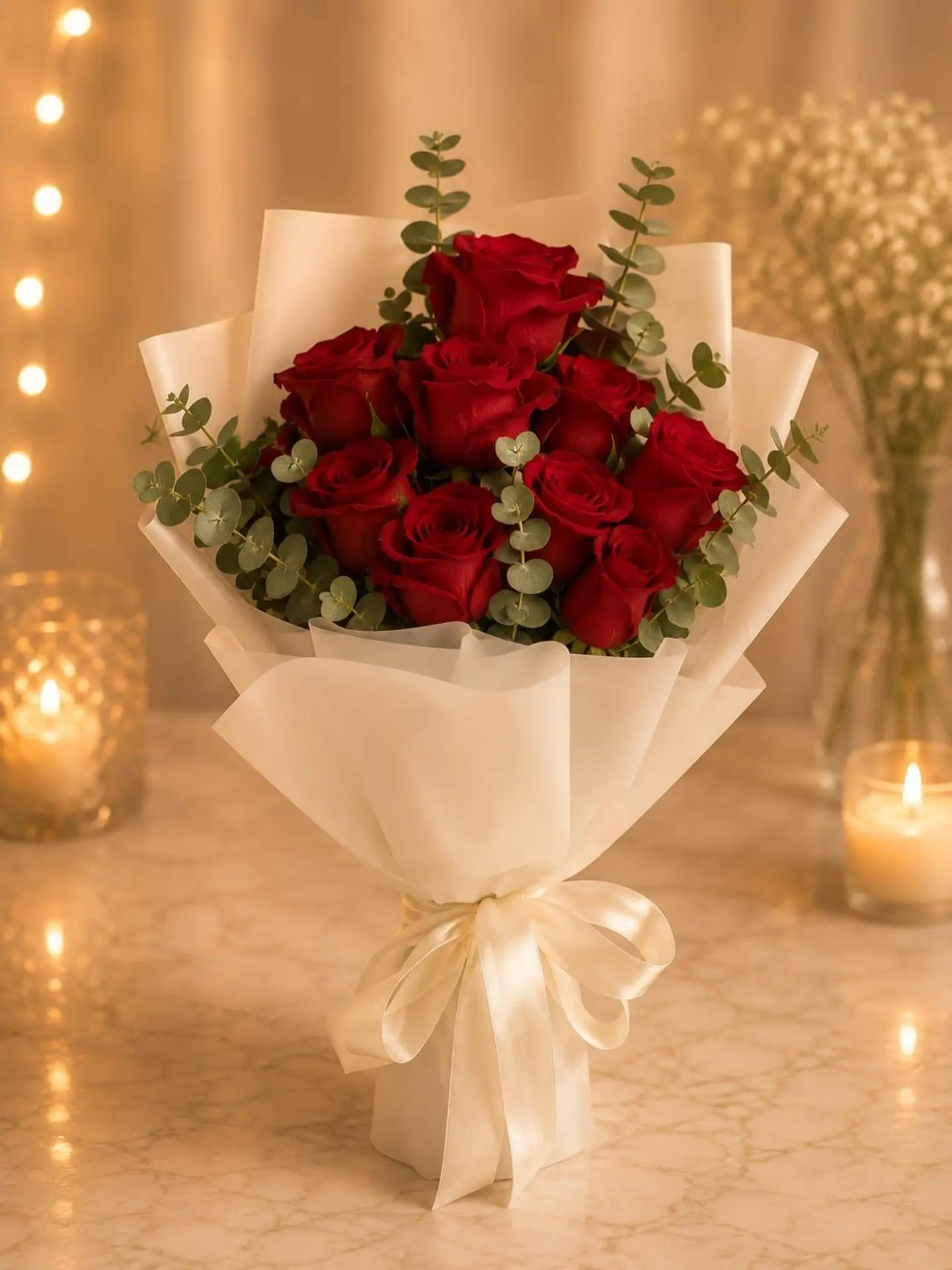A Delicate Bouquet Of Roses 5