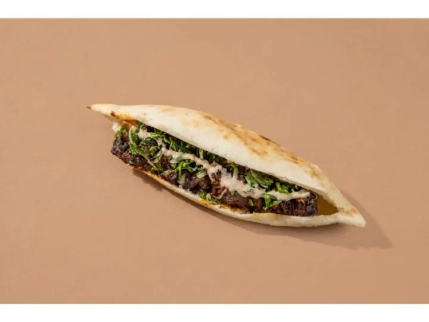 Lamb Skewers Sandwich