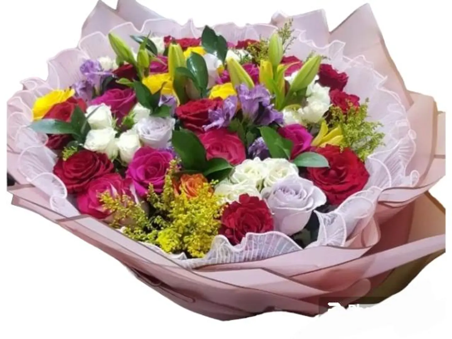 Mixed Flowers Bouquet 90