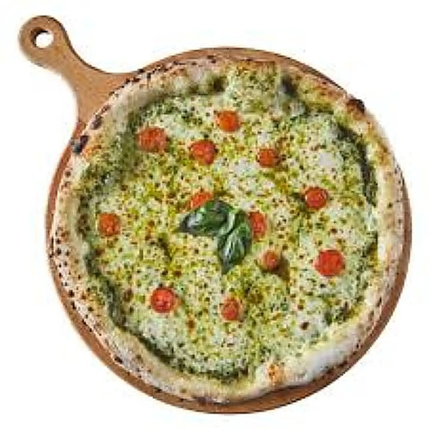 Flower Pesto Pizza