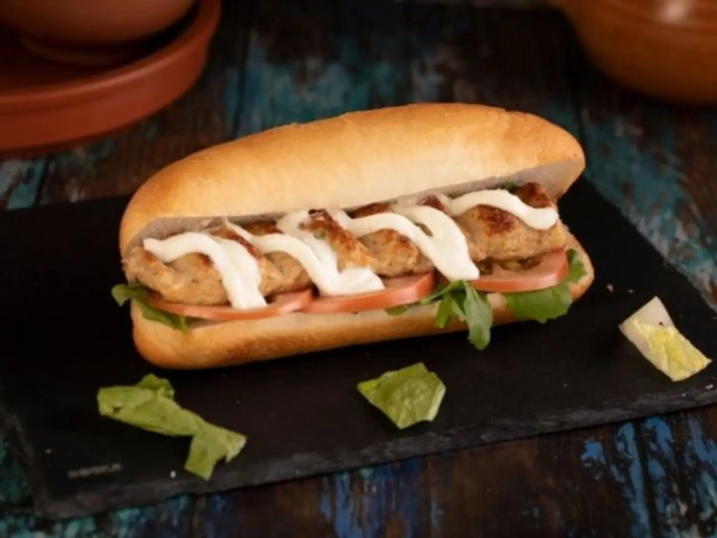 سندويش كباب دجاج