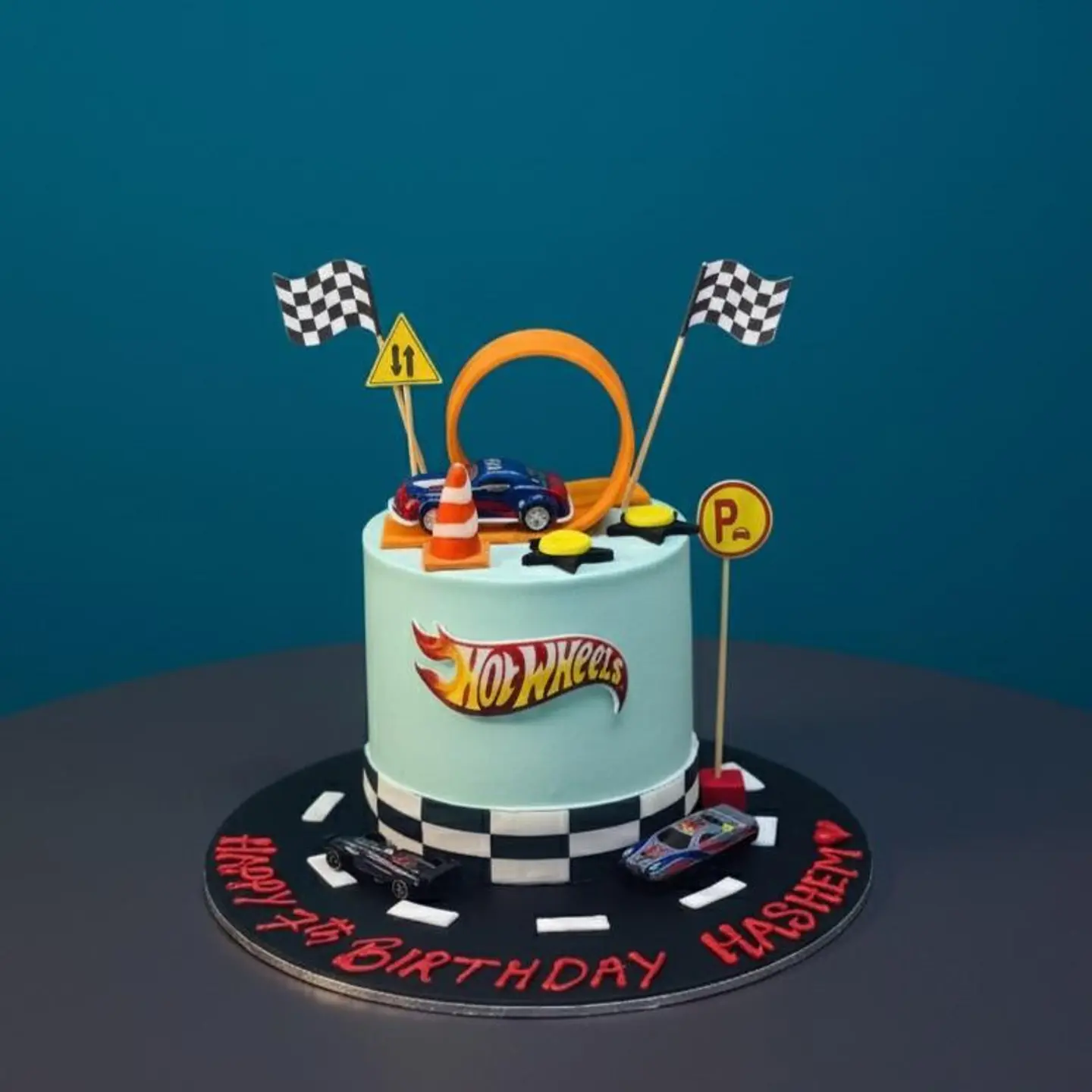 Hot Wheels Cake