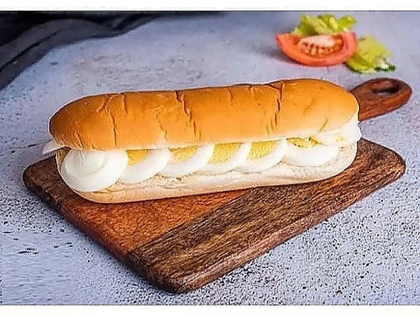 بيض مسلوق جبن