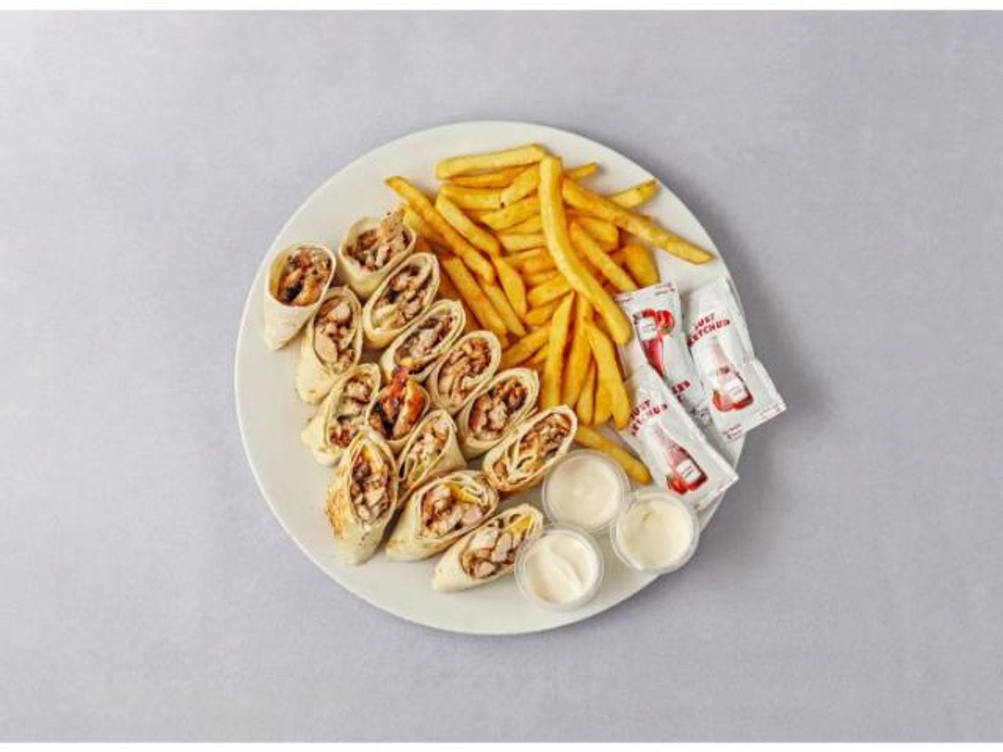 Double Arabic Plate