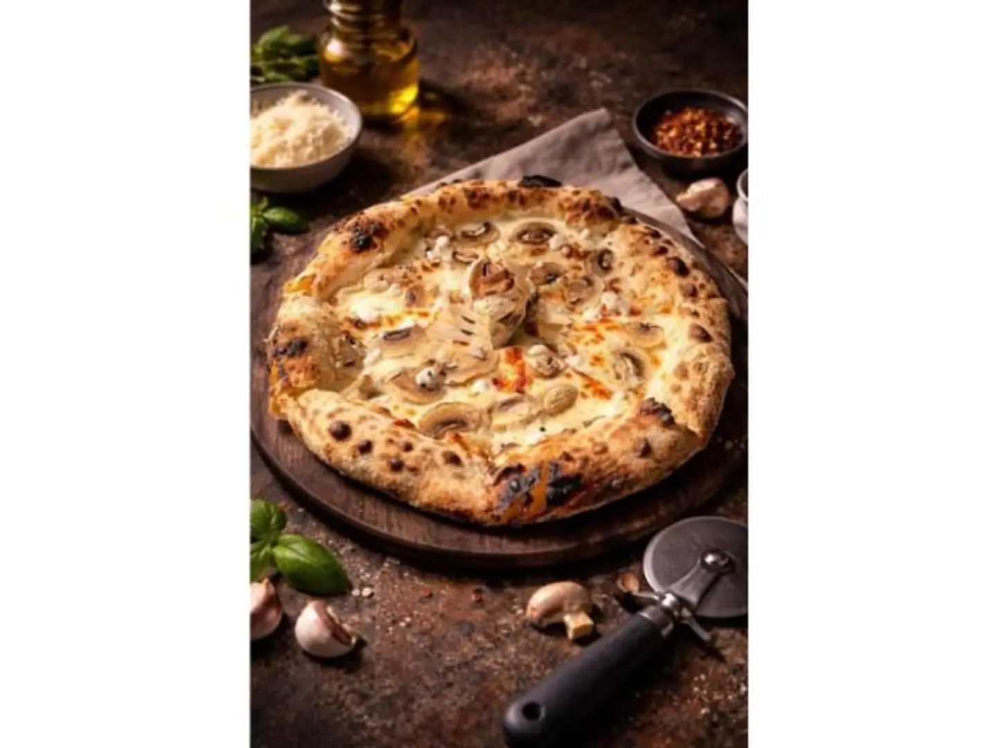 Mushroom Pizza