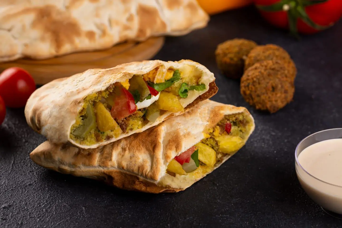 Oven & Falafel Pie