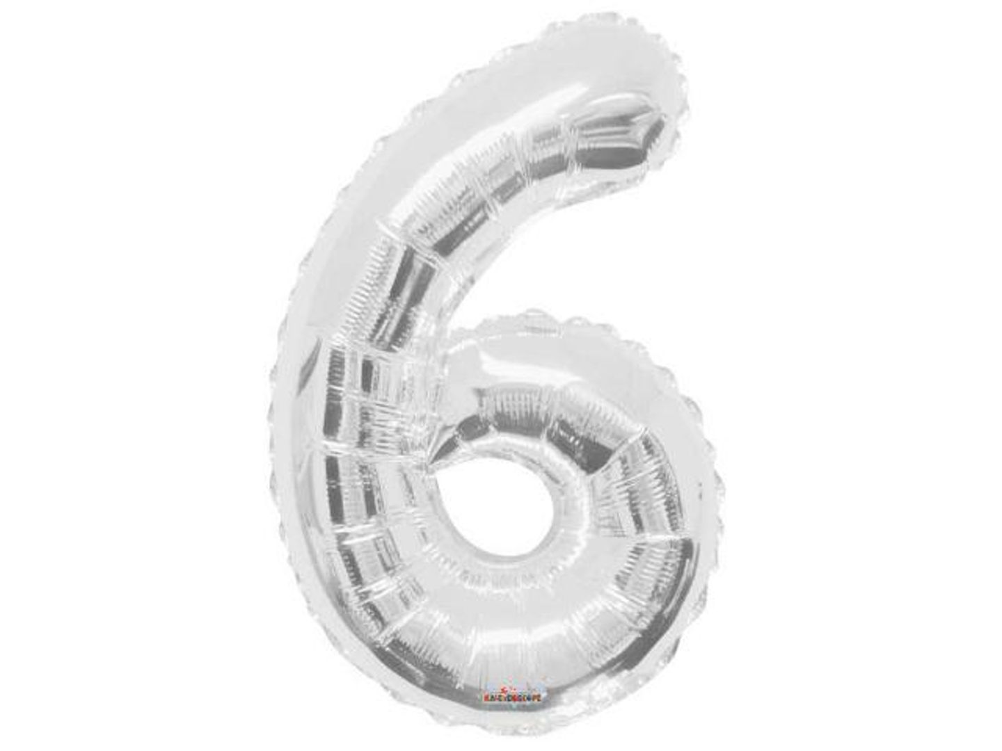 Silver 6 Helium Balloon