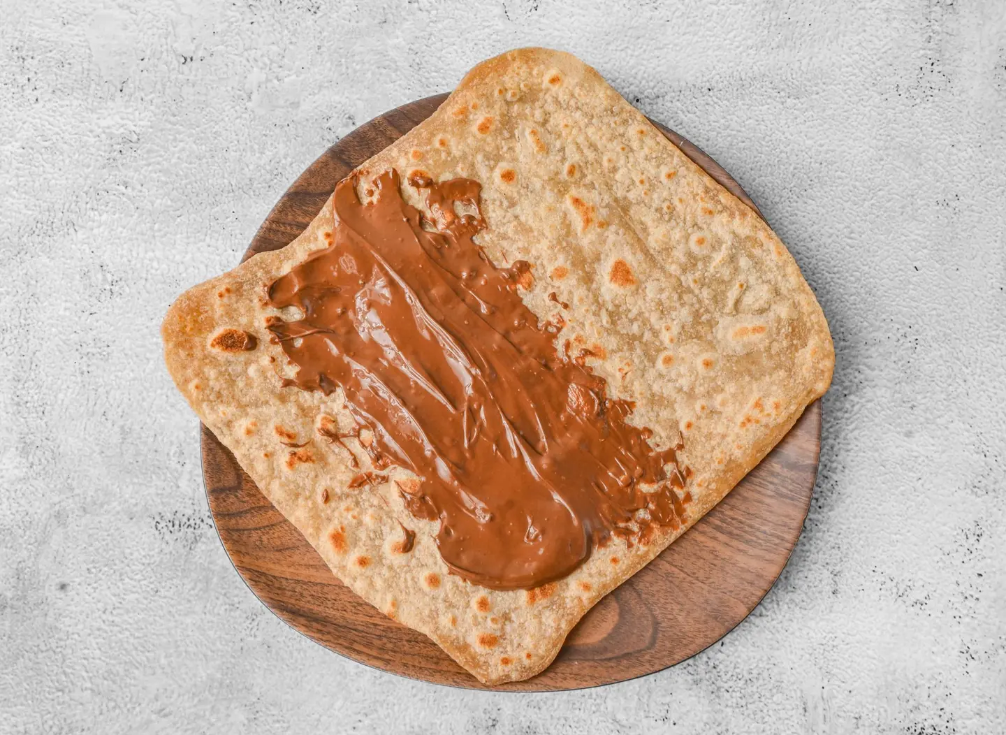 Chapati With Nutella