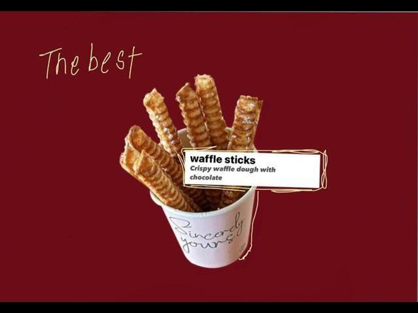 Churros Waffle