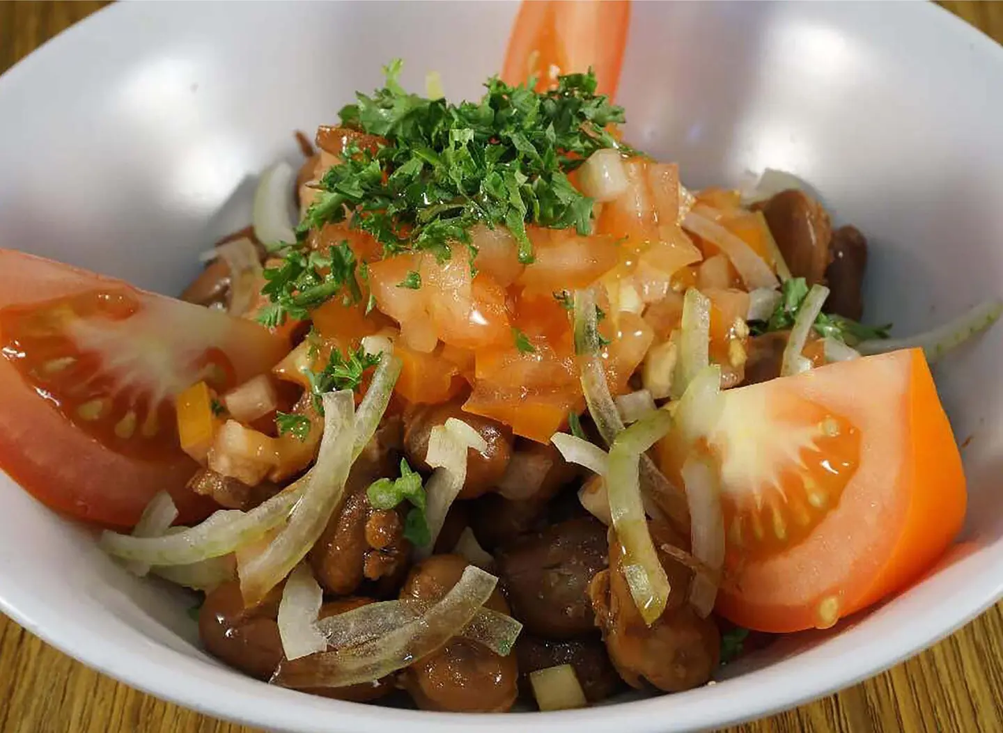 فول مع زيت زيتون