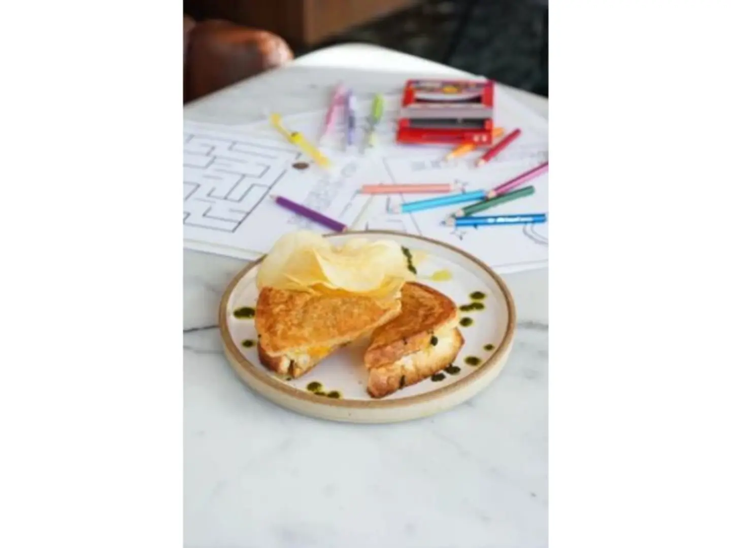 Mini Grilled Cheese Sandwich