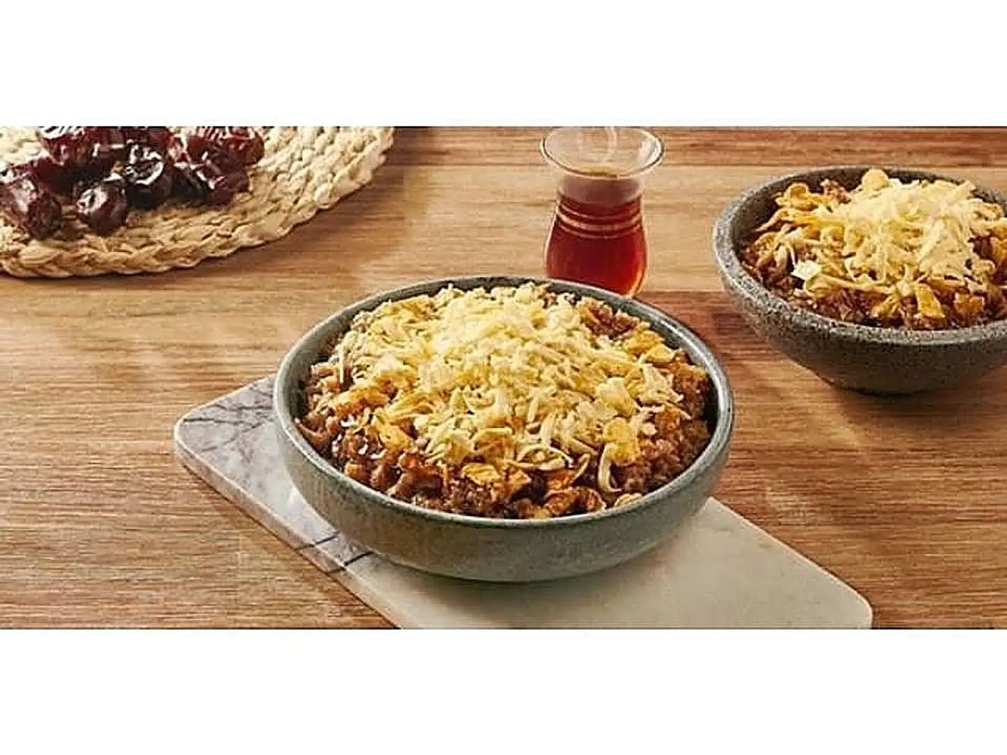 Mgalgal Meat With Cheddar Cheese