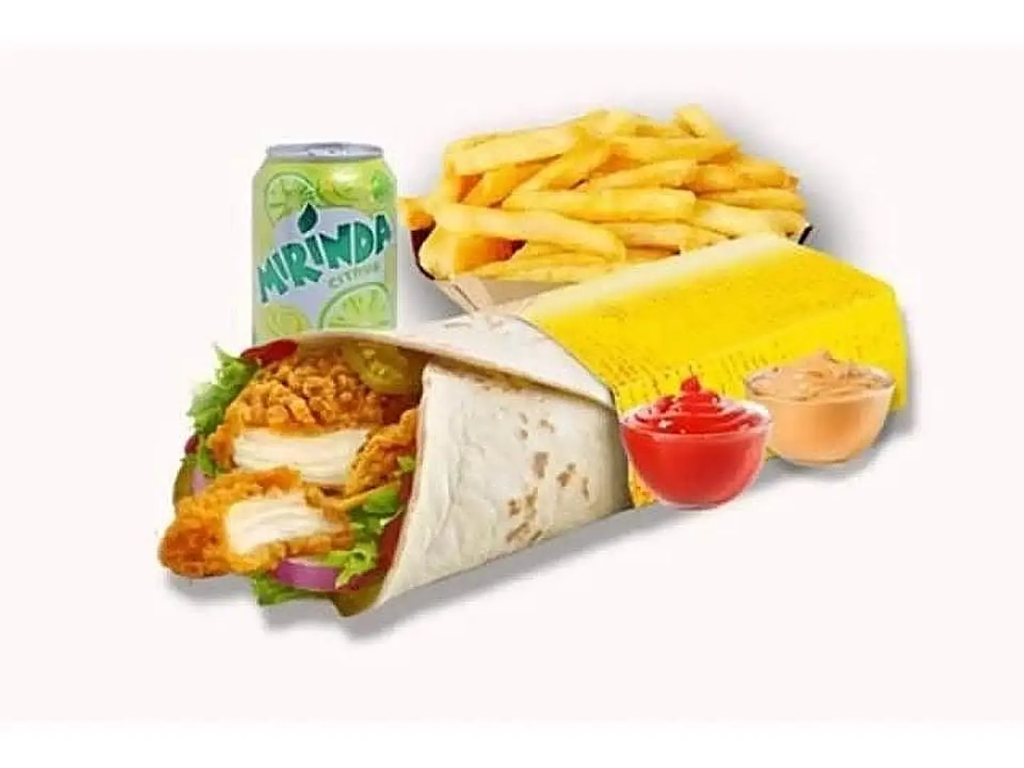 Spicy Zinger Tortilla Meal