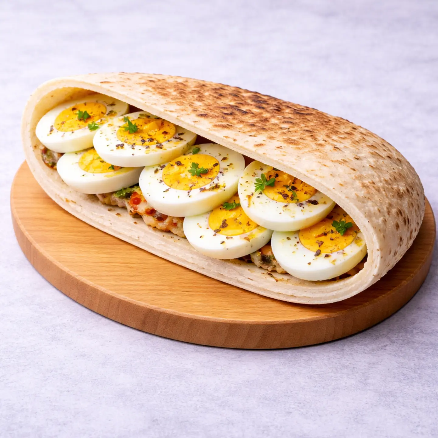 Boiled Egg Sandwich