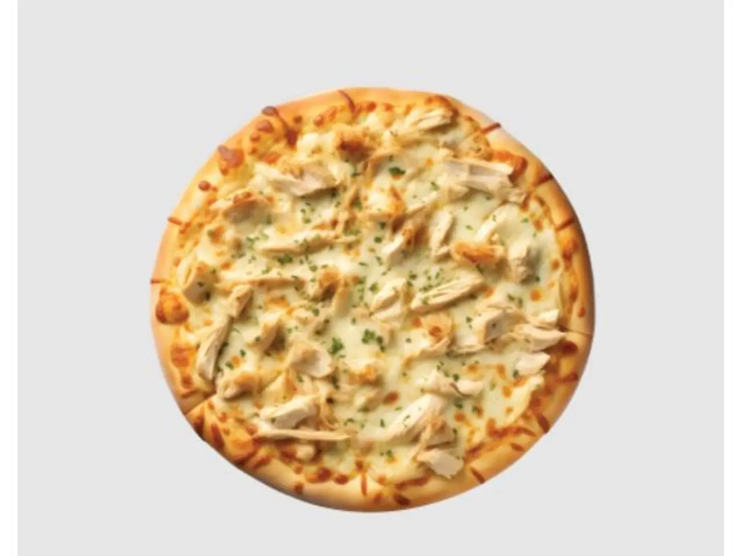 Medium Pizza Chicken Alfredo