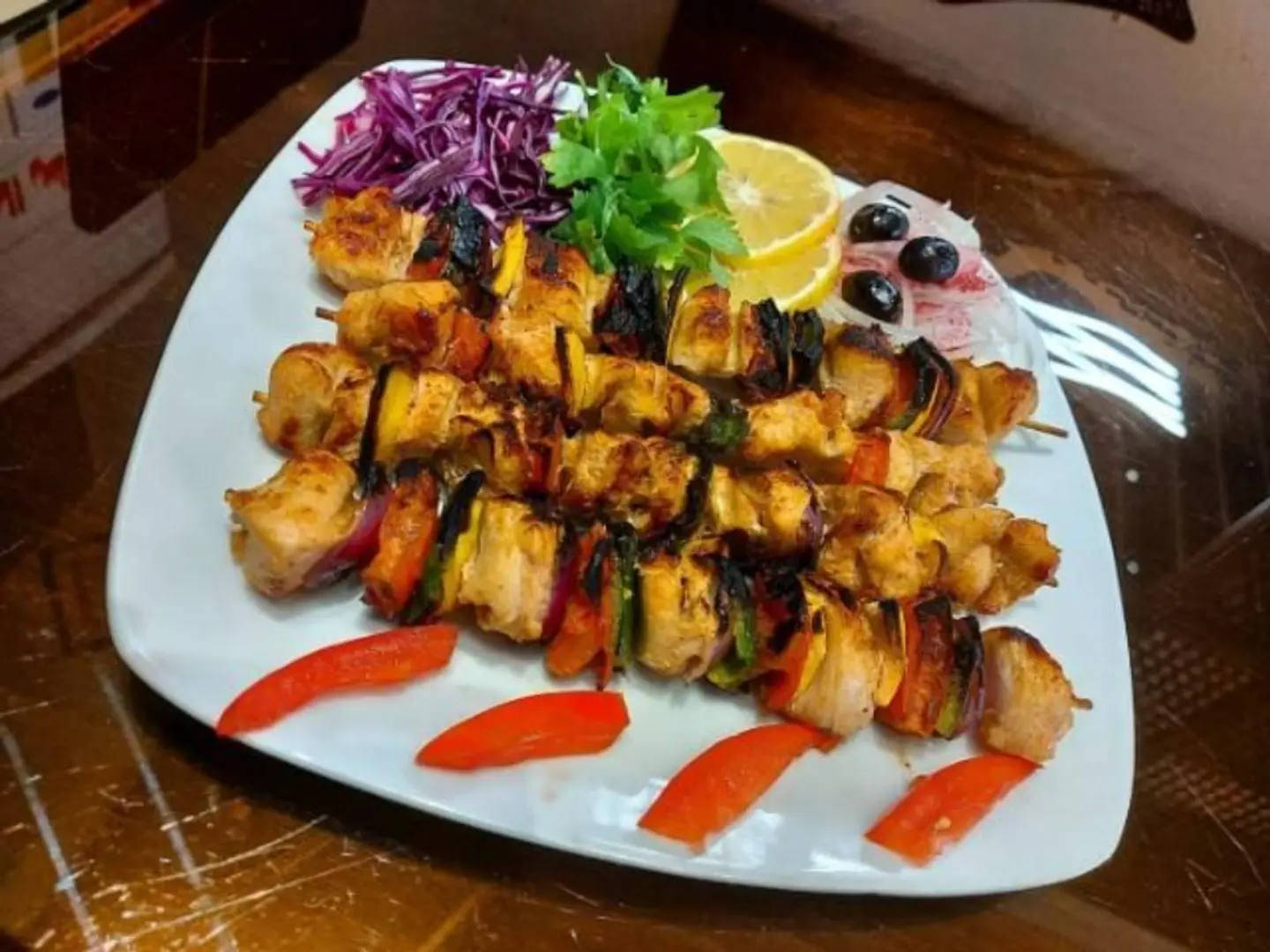 For One Person Shish Tawook