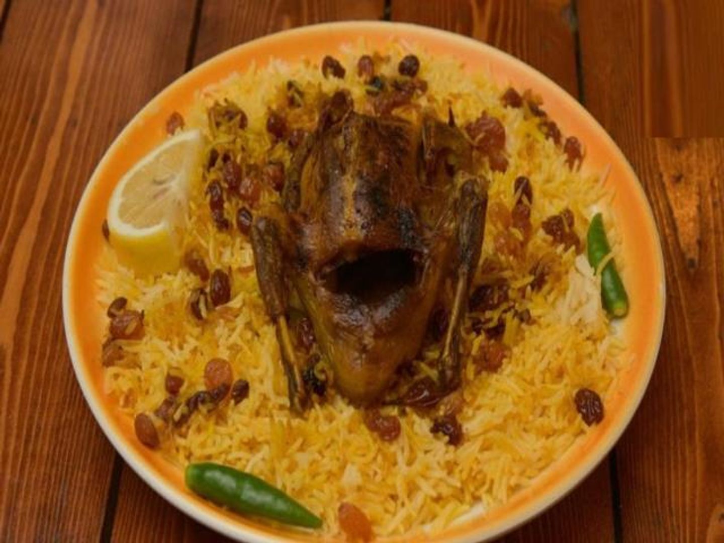 Hailiyah Pigeon Kabsa - Anber Rice