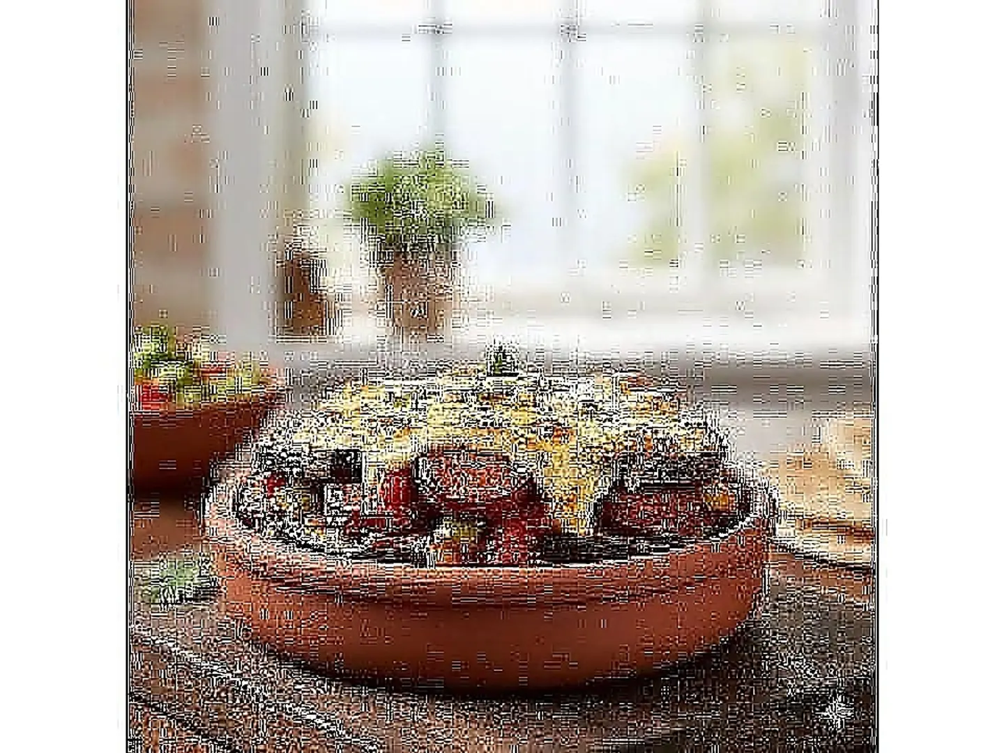 Small Sausage Mousagah Plate