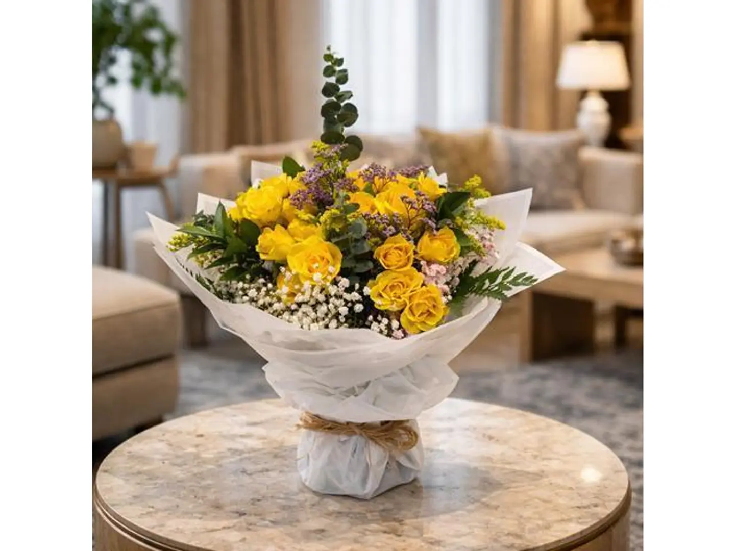 اصفر غلاف ابيض ستة