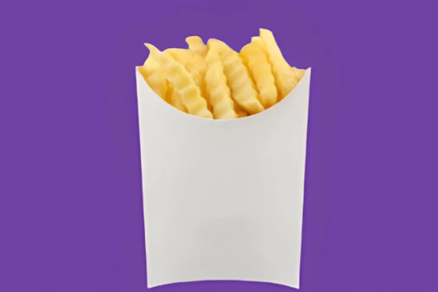 بطاطس مقلية سادة