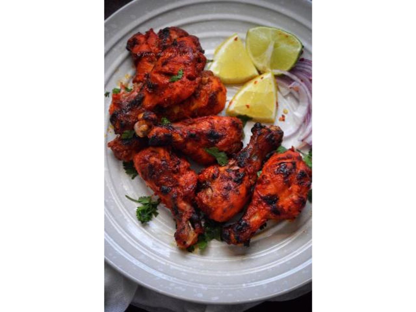 Tikka 8 Skewered Chicken Pieces Grilled In Tandoor