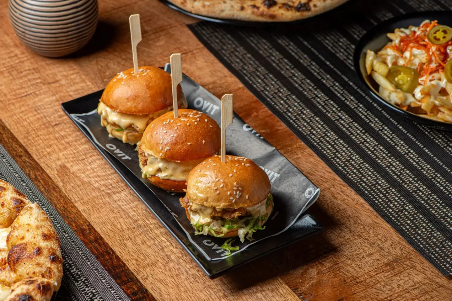 سلايدر برجر دجاج