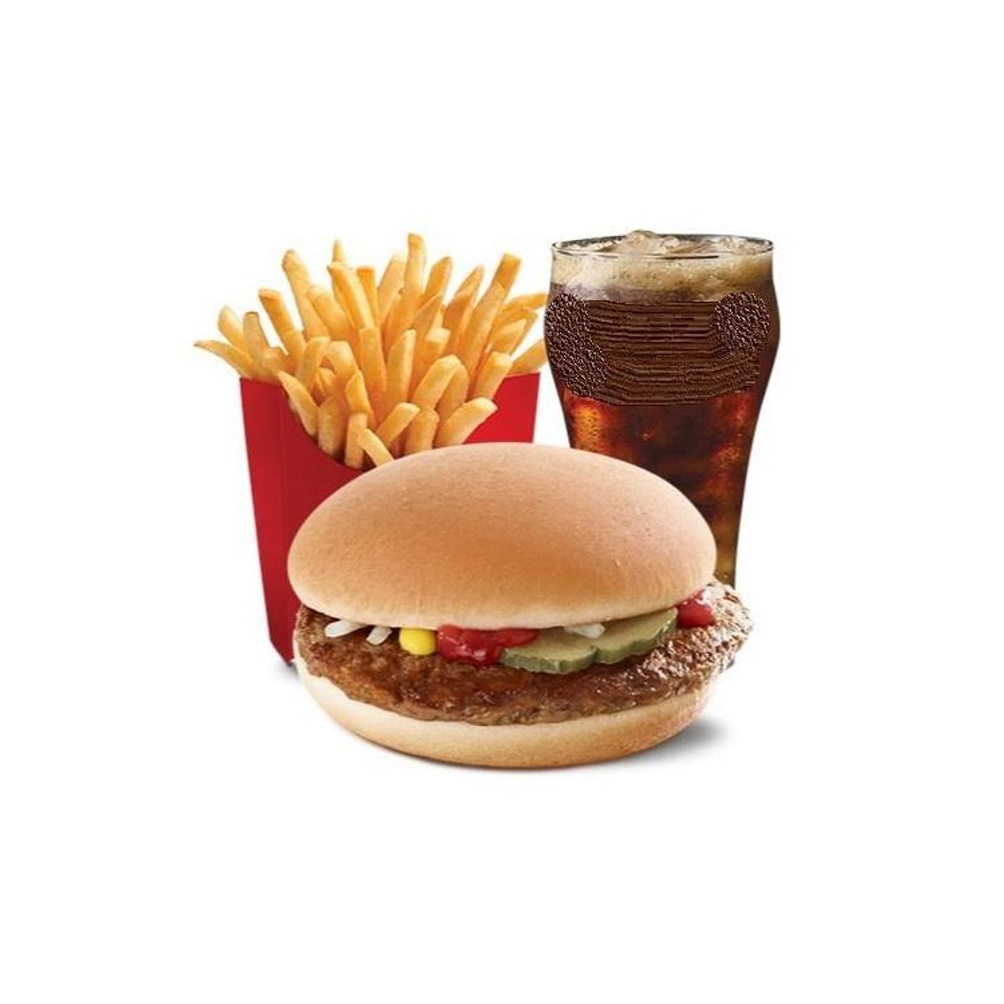 Beef Burger Meal With Arabi Bread