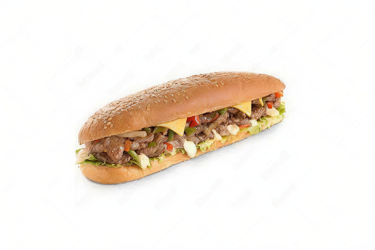 Beef Fajita Sandwich