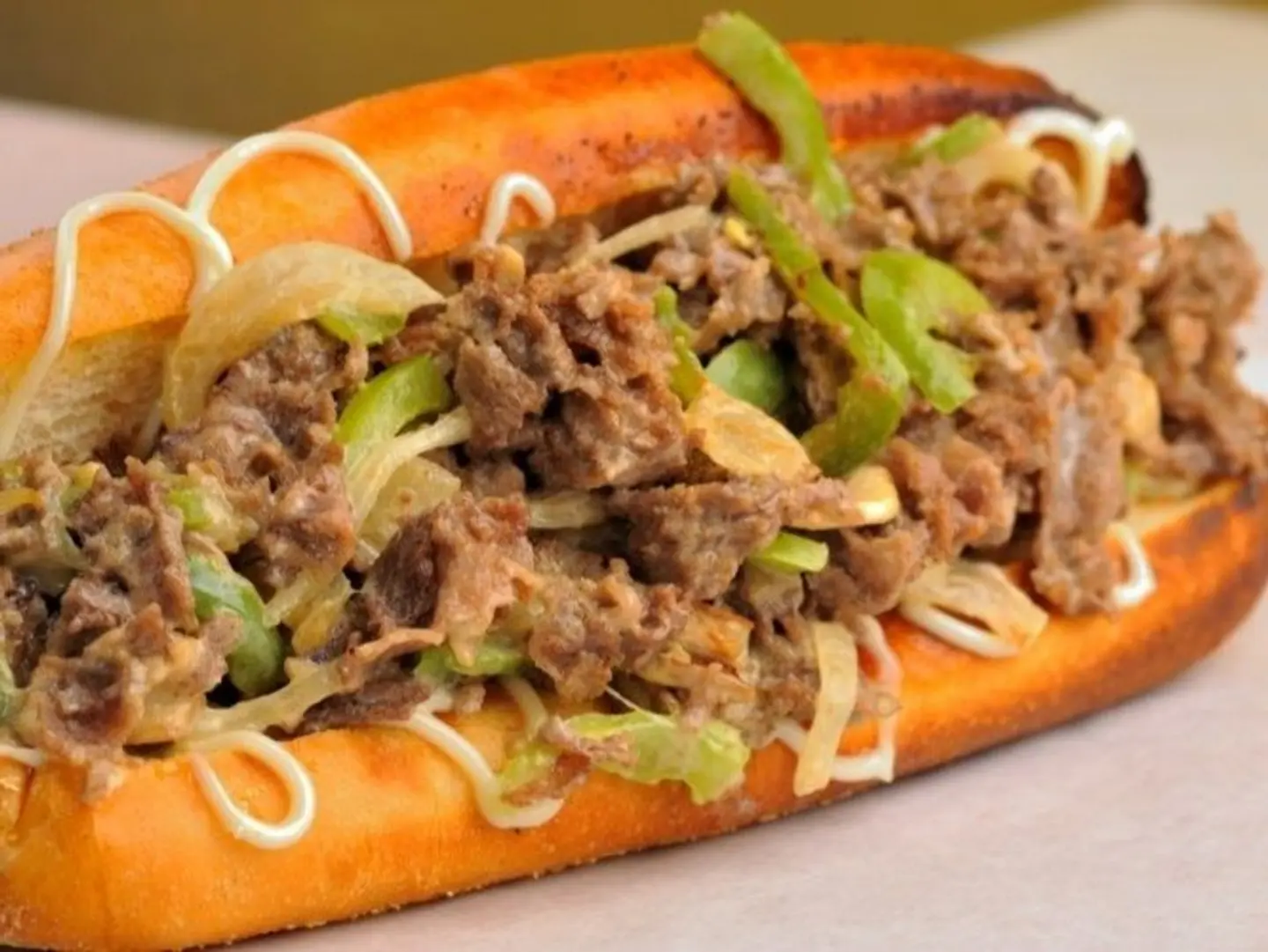 سندوتش لحم مفروم