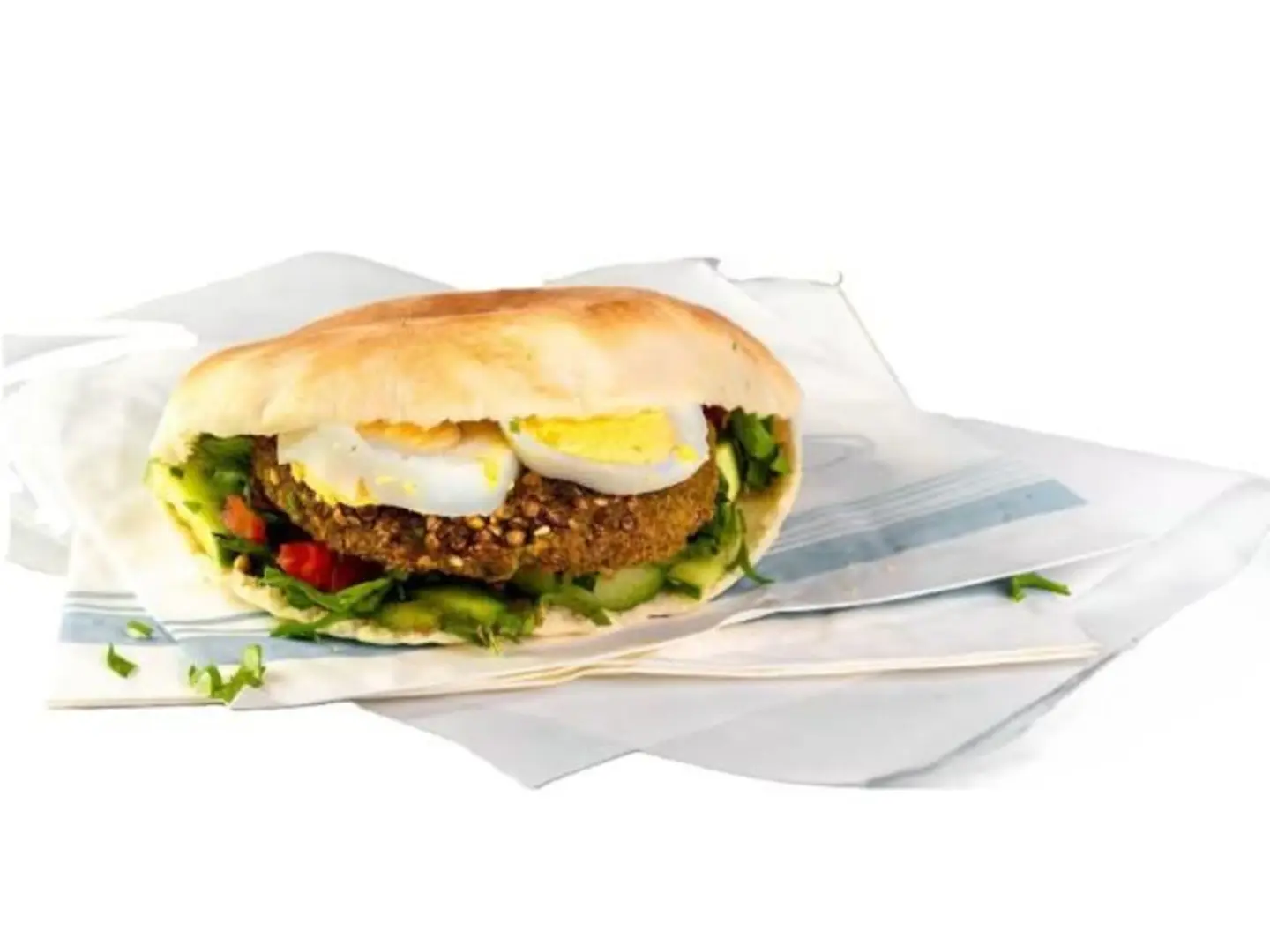 Falafel With Eggs