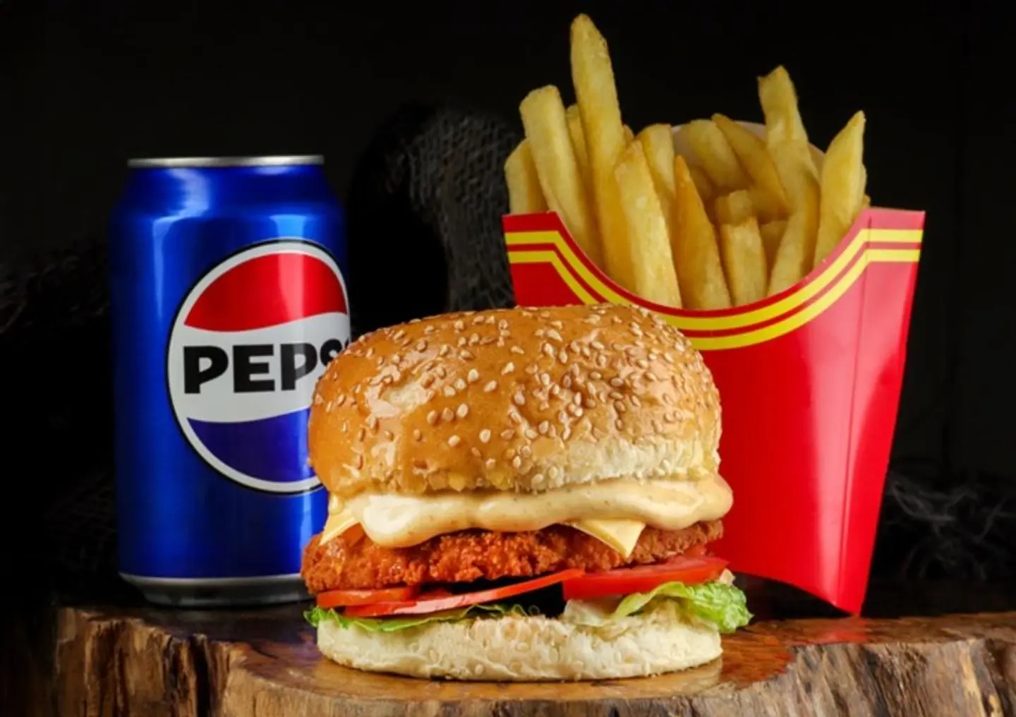 Chicken Burger Meal