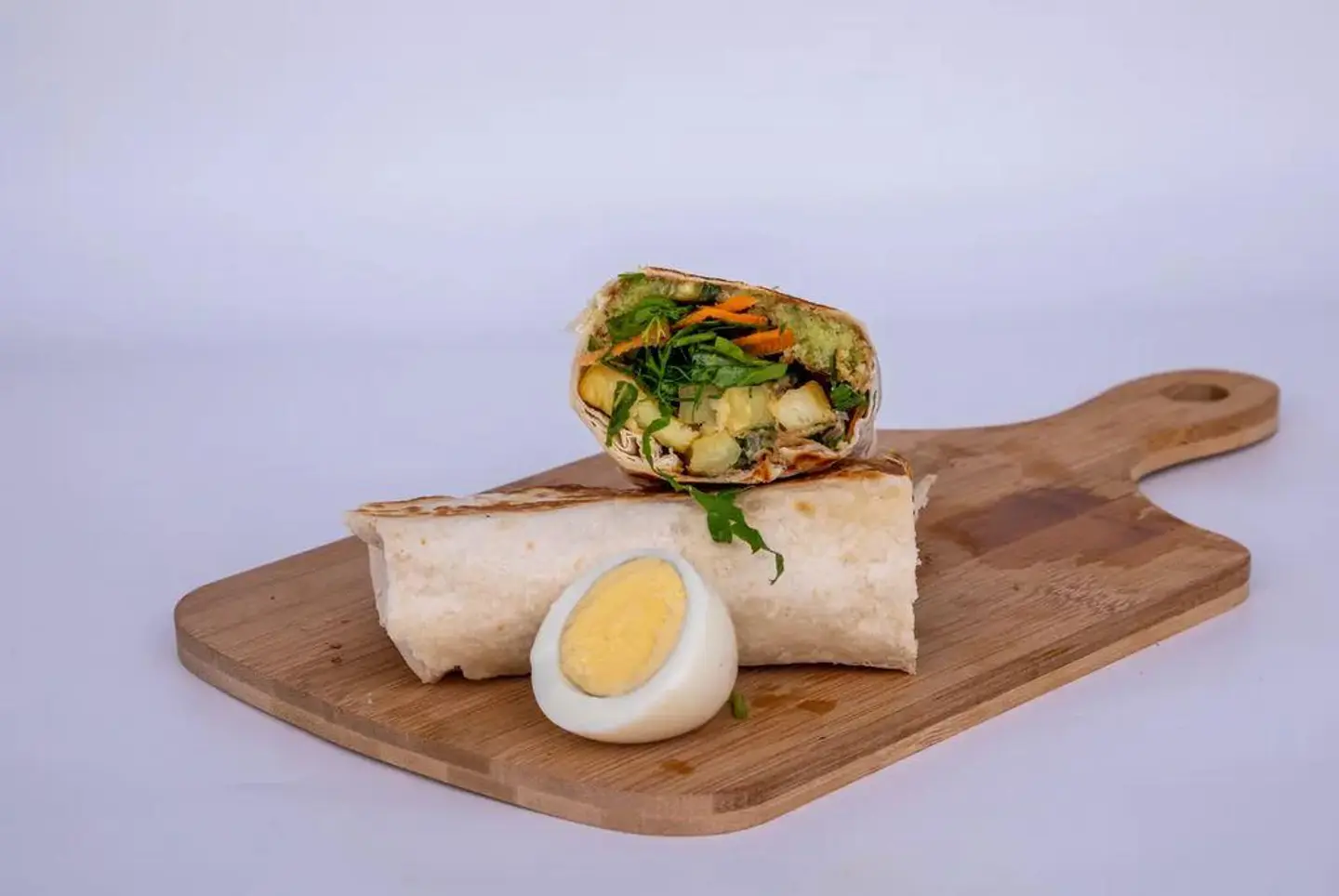 Falafel With Egg Sandwich